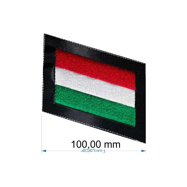Tricolore italiano su forma romboidale sinistra cod.20140802_B