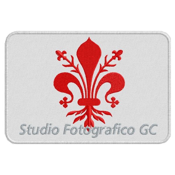 Patch 10x15 ricamato Studio fotografico GC Cod.20140824_A