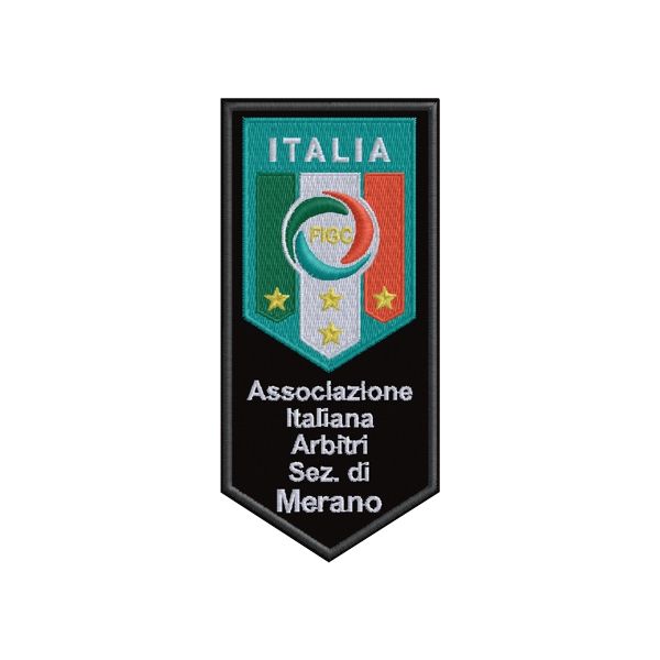 Patch FIGC  Nero "Ass. Arbitri tua provincia"  Cod.20140901_A