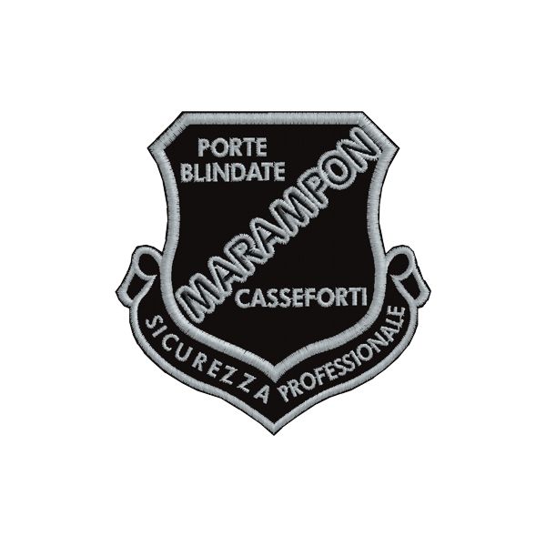 Scudetto ricamato MARAMPON Casseforti Cod.20141004_A