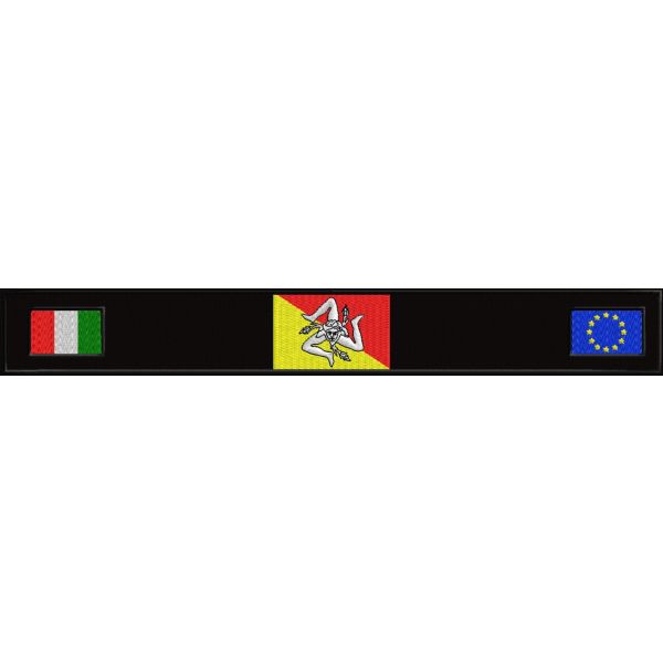 Patch  fascione Italia Sicilia Europa x giubbino d.20141010_A