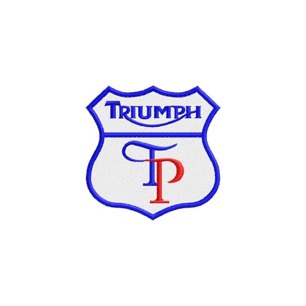 Patch Triumph personalizzato con le tue iniziali Cod.20141011_A
