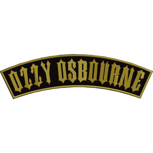 Fascione ricamato gr.musicale OZZY OSBOURNE Cod.20141017_B