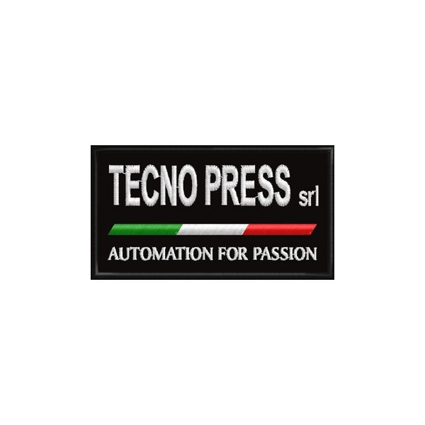 Patch ricamato TECNOPRESS AUTOMATION for passion