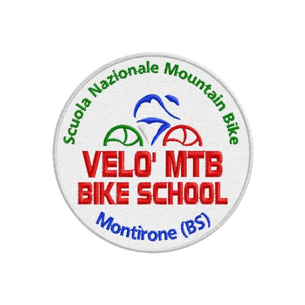 Bollo tondo logo VELO' MTB SCHOOL