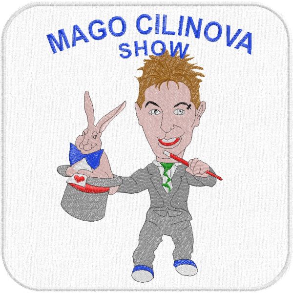 Stemma ricamato cm.25 MAGO CILINOVA cod.20150105_C