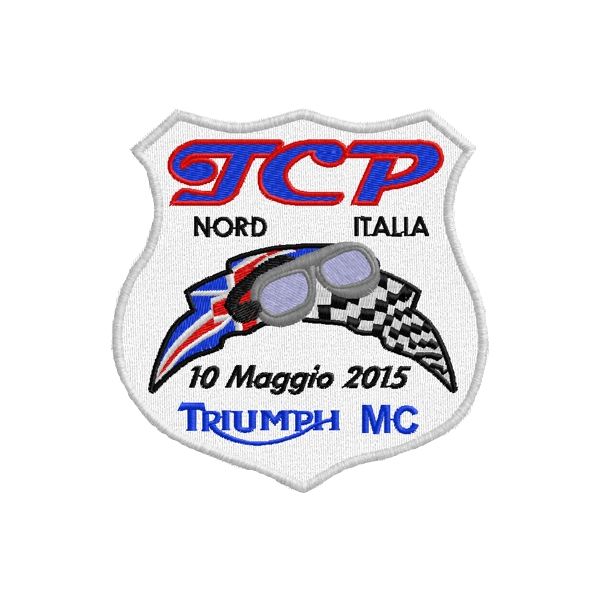 Patch Moto raduno TRIUMPH MC 10-05-2015