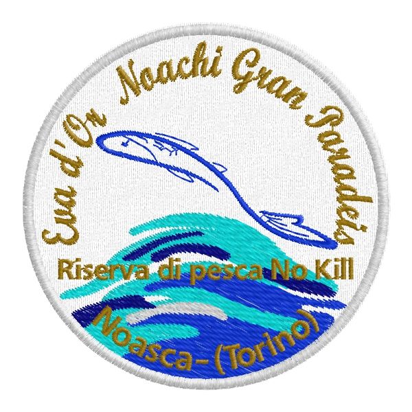 Patch ricamato Eva d'Or Noachi Gran Paradeis