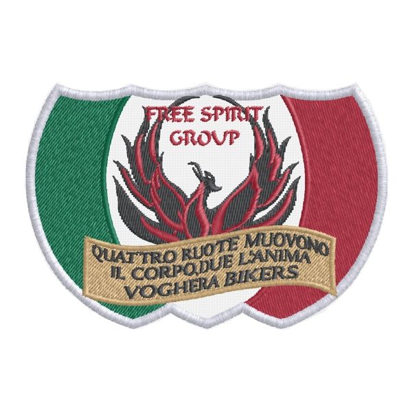 Patch Ricamato Free Spirit Group Cod.20150220_A