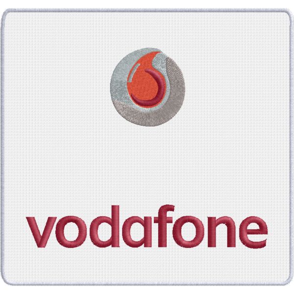 Stemmone cm.21x20 logo pubblicitario VODAFONE  cod.20150227_A