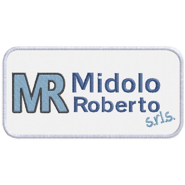 Stemma ricamato Midolo Roberto Cod.20150232_A