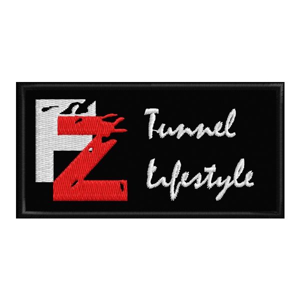 Patch ricamato Tunnel Lifestyle cm. 8 x 4 Cod.20150317_C