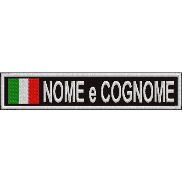 Etichetta personalizzata COGNOME NOME Cod 20150403_A