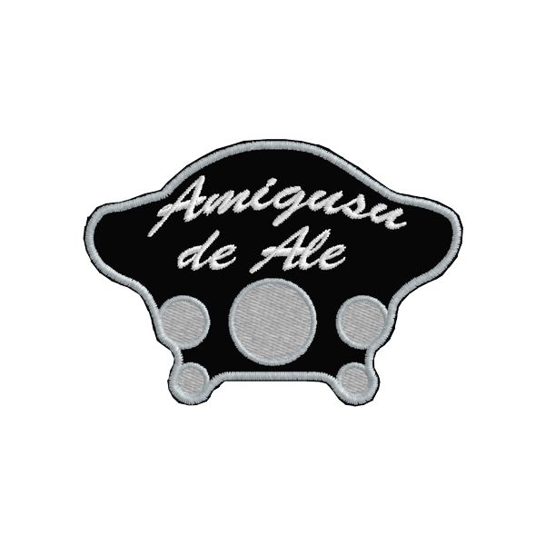 Patch ricamato cupolino Amigusu de Ale Cod.20150420_A