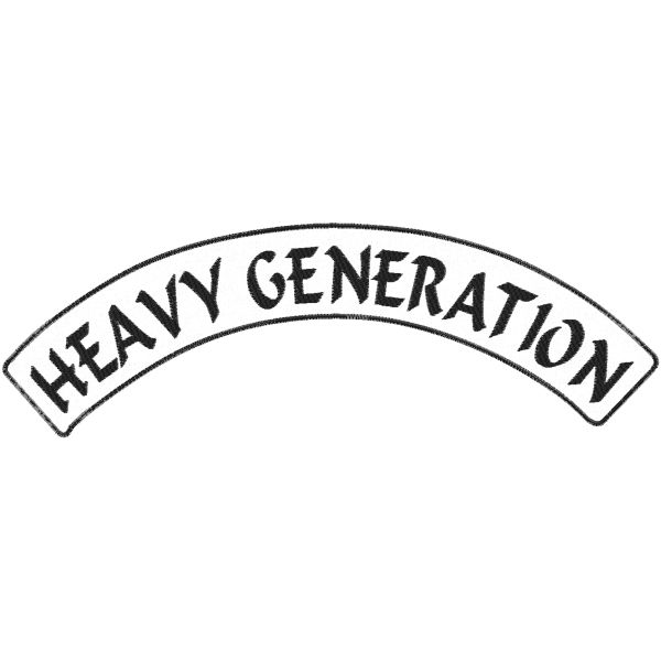 Patch da Schiena (HEAVY GENERATION) Cod.20150616_A