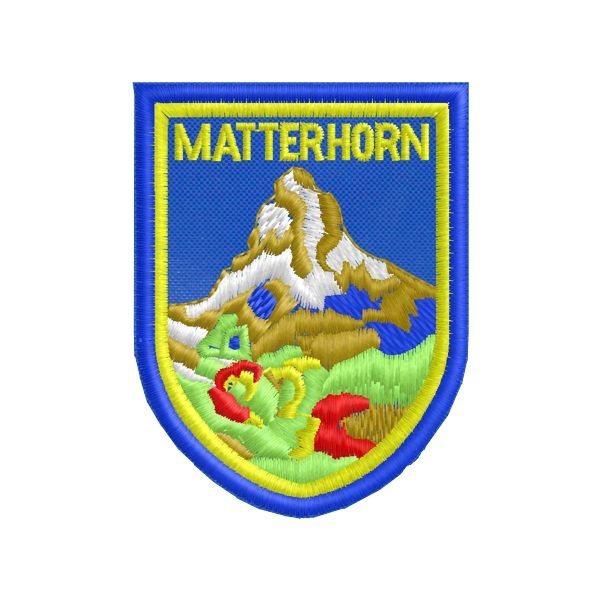 Patch ricamato MATTERHORN cod. 20150716_A