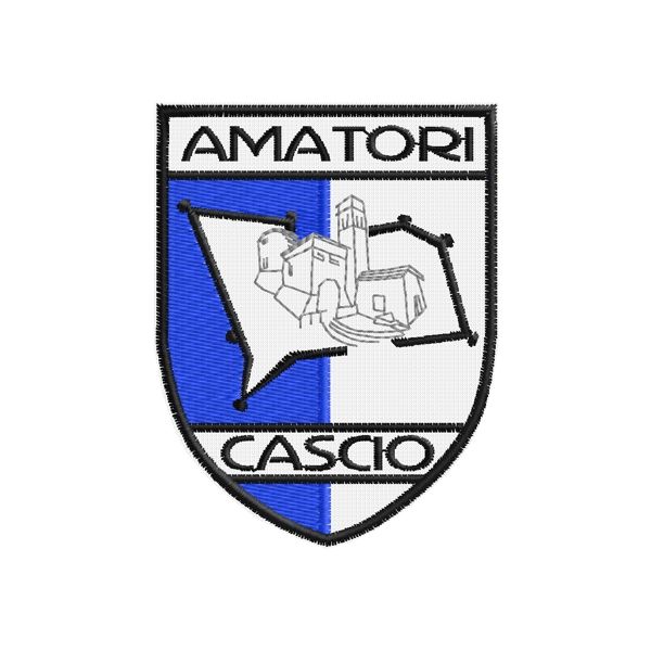 Patch ricamato Calcio Amatori CASCIO  Cod.20150727_A
