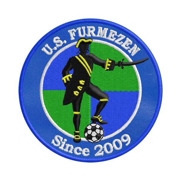 Patch ricamato U.S. FURMEZEN diametro cm. 8 cod.20150920_A