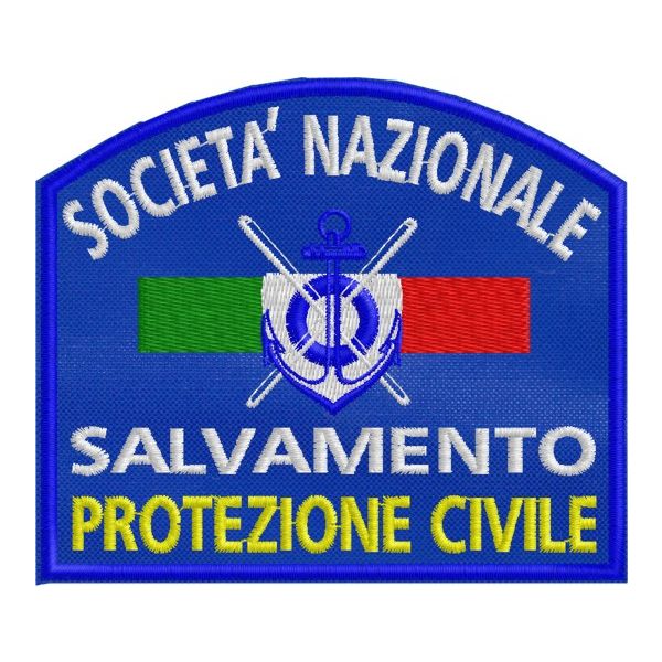Patch da petto SALVAMENTO protezione civile Cod.20151019_A