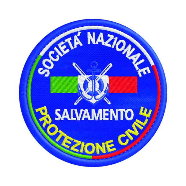 Patch protezione civile SALVAMENTO società nazionale Cod.20151019_B