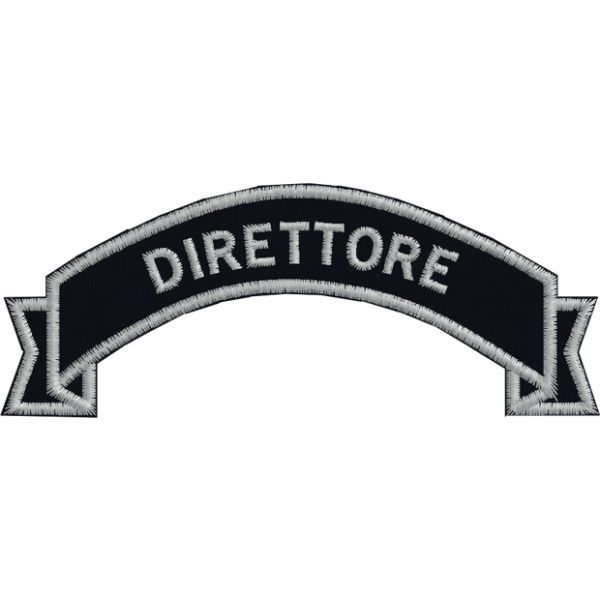 Patch (DIRETTORE) personalizzato cod. 20151027_A-DIRETTORE-