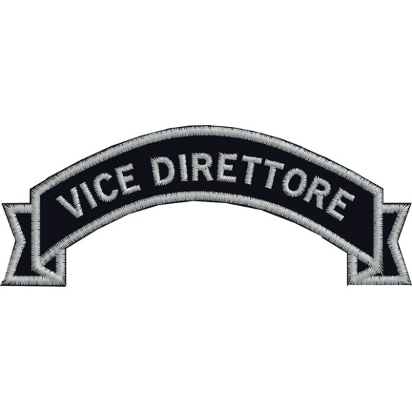 Patch (DIRETTORE) personalizzato cod. 20151027_B-vice-DIRETTORE-