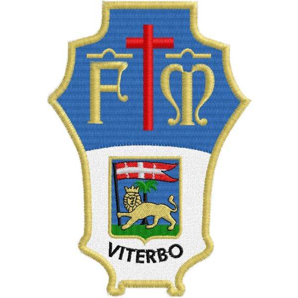 Patch ricamato Associazione Misericordia VITERBO 