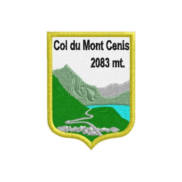 Patch ricamato Col du Mont Cenis Mt.2083 Cod.20151118_A