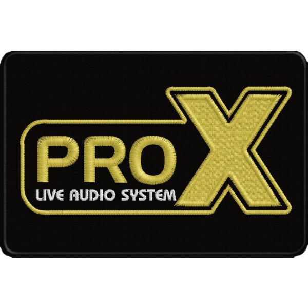 Patch ricamato proX Live Audio System cod.20151203_A