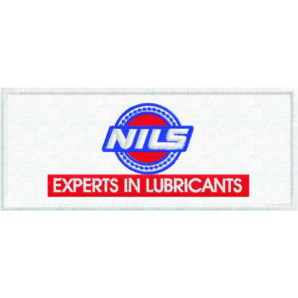 Patch ricamata NILS su base cm.12 Cod.20151220_D
