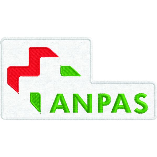Patch ricamato Logo ANPAS ,stemma ad "L" cod.20160118