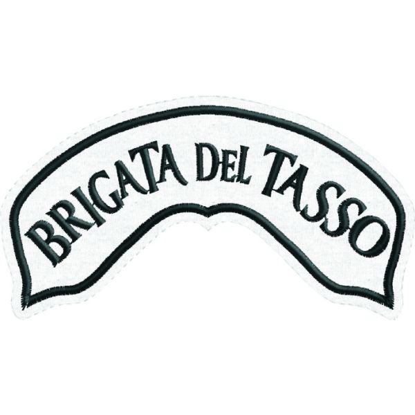 Patch da spalla Brigata del Tasso Cod.20160126_AW variante su base nera