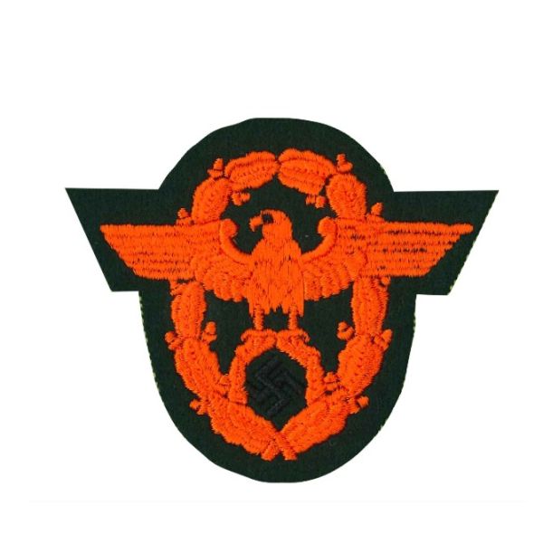 Feldgendarmerie (polizia militare) - fondo panno invecchiato Cod.20160211_A argento