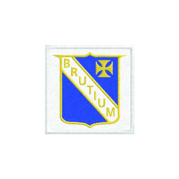 Patch Ricamato Associazione BRUTIUM Cod.20160215_A