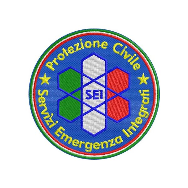 Patch protezione civile SEI Servizi Emergenza Integrati Cod.20160408_A