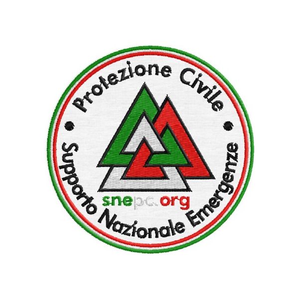 Patch protezione civile Supporto Nazionale Emergenzei Cod.20160408_B