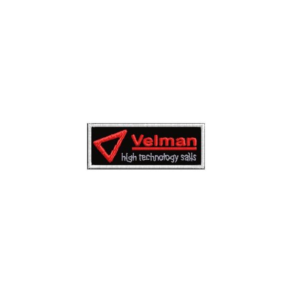 Patch ricamato VELMAN su base cm.4 Cod.20160420_B