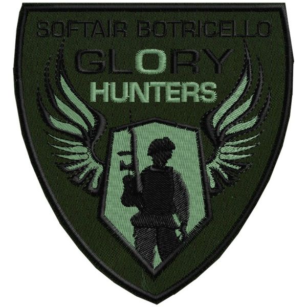 Stemma a scudetto ricamato SOFTAIR BOTRICELLO (Glory Hunters)