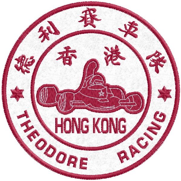 Patch tonda diam. cm. 10 THEODORE RACING King Kong cod.20160518_A