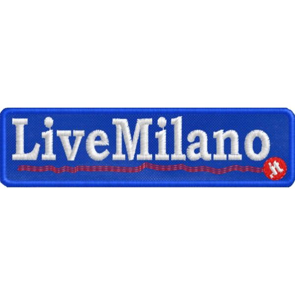 Patch ricamato su base cm.10 Logo VIKIVI  cod. 20160616_A