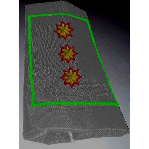 Ricostruzione immagine tipo tubolare con 3 stelle