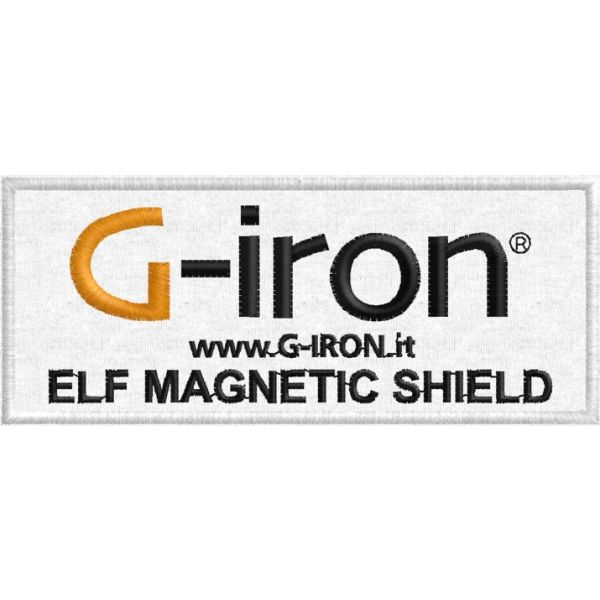 Patch ricamata G-Iron ELF MAGNETIC SHIELD Cod.20160821_a