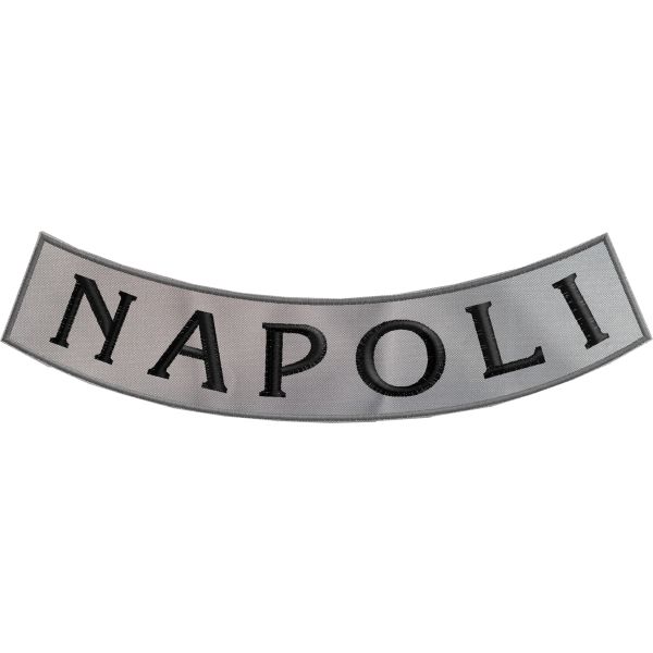 Patch NAPOLI curvato inferiore da Schiena Cm. 28 Cod.20160828_A