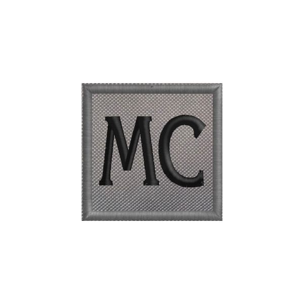 Patch rettangolare Cm. 4,5 x 4,5  (MC)  Cod.20161105_A