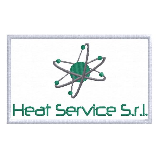 Etichetta rettangolare Heat Service Srl C