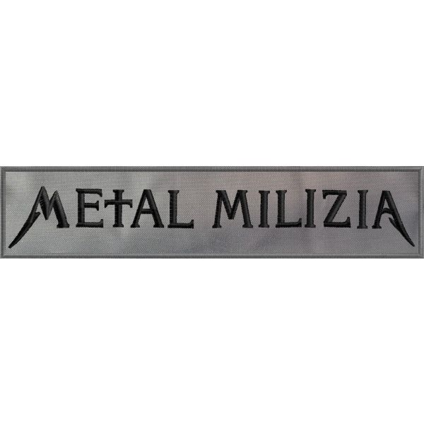 Patch da Schiena rettangolare METAL MILIZIA Cod.20160710_A