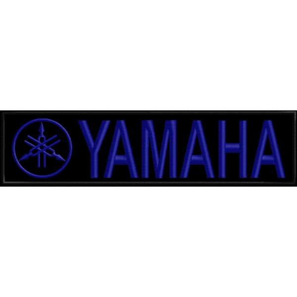 Stemma, Patch ricamato (YAMAHA) su base cm. 20 Cod.20160720_A