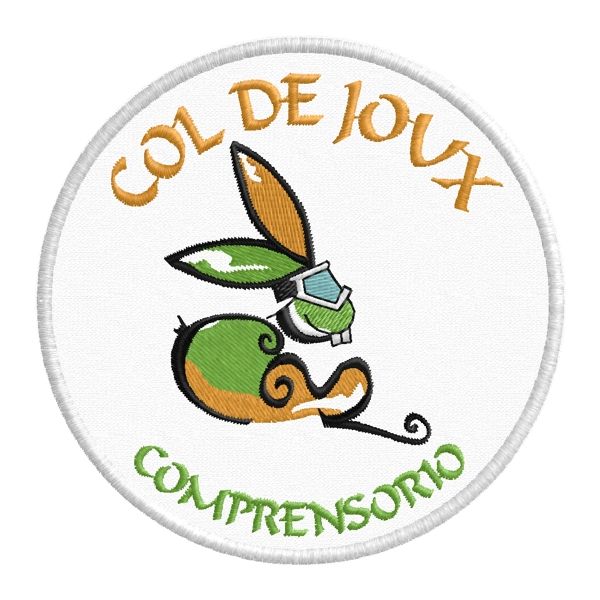 Patch Ricamato logo Snowmet Col De Joux Cod.20170218_A