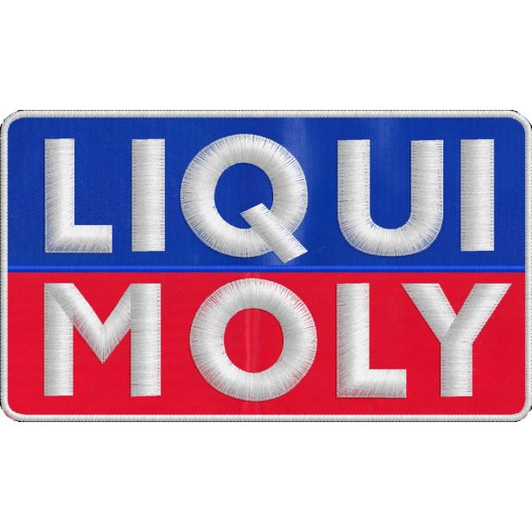 Patch ricamata Cm.19 x11 (LIQUI MOLY) Cod.201702_B-02