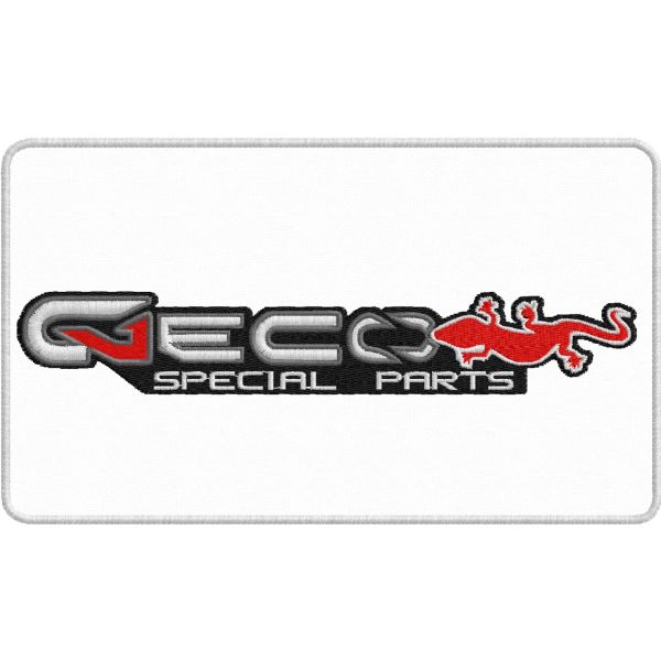 Patch ricamata Cm.19 x11 (Jeko SPECIAL PARTS) Cod.201702_B-04